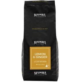 Lemon & Ginger  40 Leaf Infusers  Refill Pouch