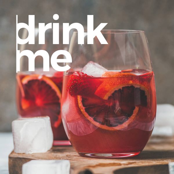 English Breakfast Iced T Infused with Blood Orange